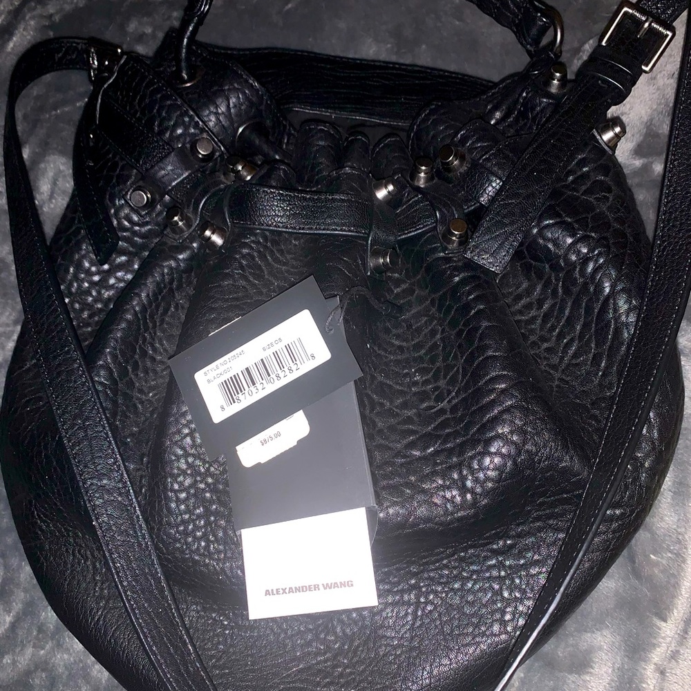 Alexander Wang Black Bucket Bag